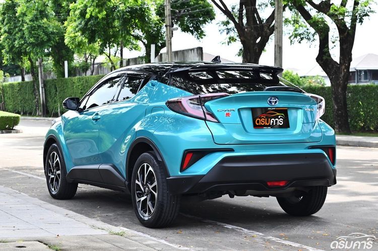 Toyota C-HR 2019 1.8 HV Hi Utility-car ไฮบริด ไม่ติดแก๊ส เกียร์อัตโนมัติ เขียว รูปที่ 3