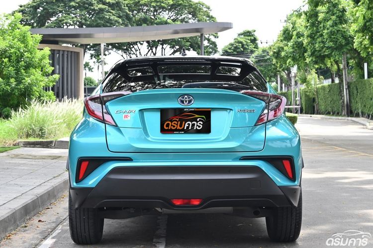 Toyota C-HR 2019 1.8 HV Hi Utility-car ไฮบริด ไม่ติดแก๊ส เกียร์อัตโนมัติ เขียว รูปที่ 4