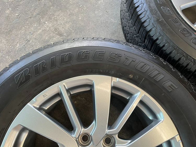 ✨ล้อแม็ก 6รู139✨Mitsu Pajero ขอบ 18 พร้อมยาง 265-60-18 Bridgestone♨️ปลายปี 24♨️ รูปที่ 6