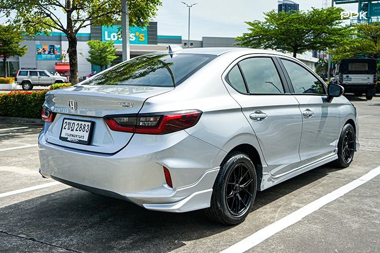 Honda City 2021 1.0 V Sedan เบนซิน ไม่ติดแก๊ส เกียร์อัตโนมัติ เทา รูปที่ 4