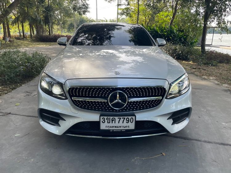 Mercedes-Benz E-Class 2017 E350 AMG Sedan ปลั๊กอินไฮบริด (PHEV) ไม่ติดแก๊ส เกียร์อัตโนมัติ เทา รูปที่ 2