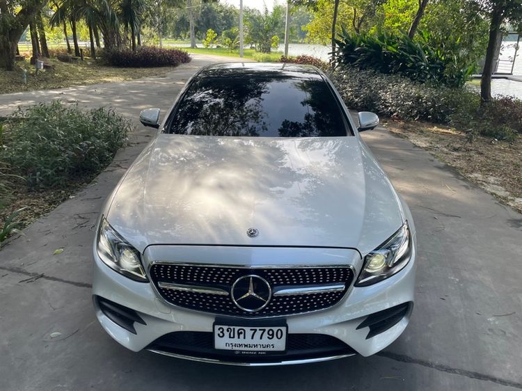 Mercedes-Benz E-Class 2017 E350 AMG Sedan ปลั๊กอินไฮบริด (PHEV) ไม่ติดแก๊ส เกียร์อัตโนมัติ เทา รูปที่ 4