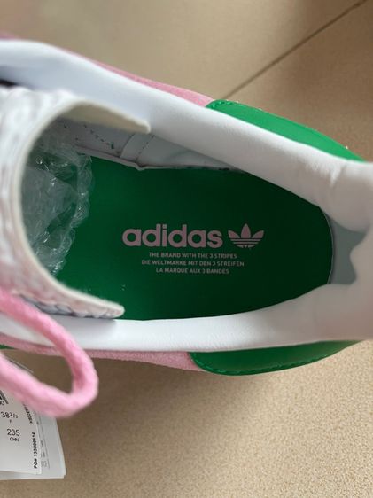 Adidas Gazelle Bold W Size UK5.50 US7 CHN235 JP240 สภาพสวยเดิมยังไม่ลงพื้นพร้อมใช้ รูปที่ 13