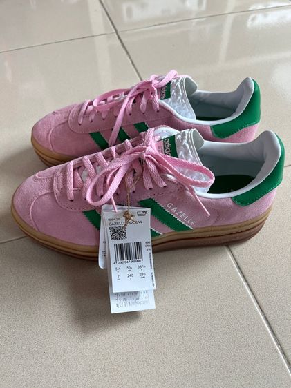 Adidas Gazelle Bold W Size UK5.50 US7 CHN235 JP240 สภาพสวยเดิมยังไม่ลงพื้นพร้อมใช้