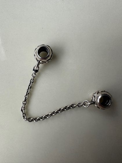 เงิน โซ่คล้องสร้อยข้อมือ Pandora 