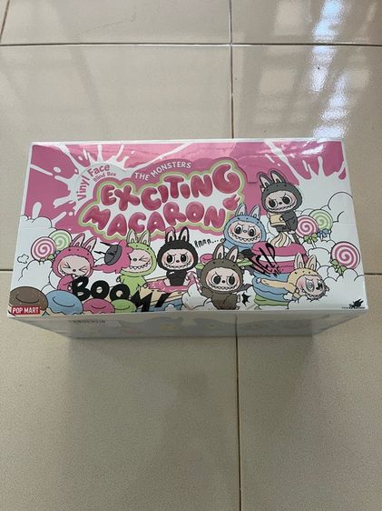 Labubu Exciting Macaron V1 POP MART 6Pcs ของแท้ในซีลเดิม