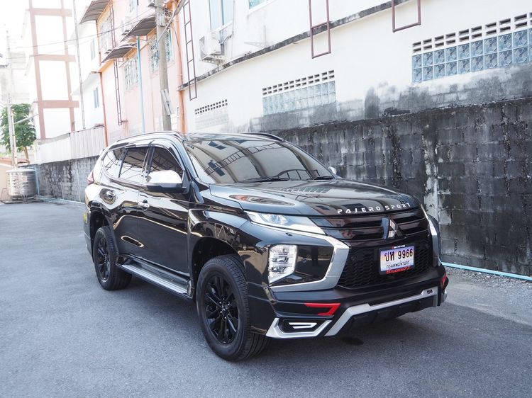 Mitsubishi Pajero Sport 2022 2.4  GT Premium Elite Edition  2WD Utility-car ดีเซล ไม่ติดแก๊ส เกียร์อัตโนมัติ ดำ
