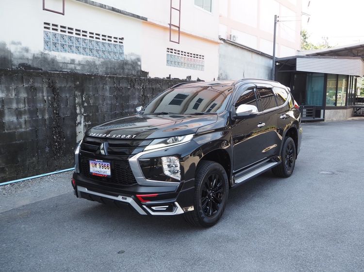 Mitsubishi Pajero Sport 2022 2.4  GT Premium Elite Edition  2WD Utility-car ดีเซล ไม่ติดแก๊ส เกียร์อัตโนมัติ ดำ รูปที่ 2