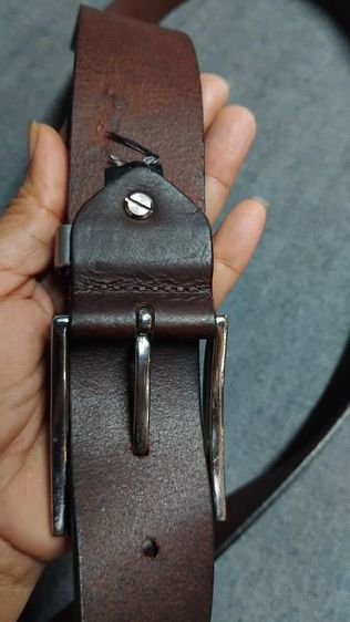 เข็มขัดหนังวินเทจแบรนด์ หนังนิ่มสวยเอว50-59.5 กว้าง1.5 ยาวรวมหัว67
สภาพสวยตามการใช้งาน รูปที่ 8