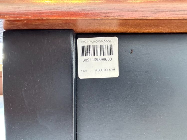 โต๊ะทำงานไม้จริง 1 ลิ้นชัก สไตล์วินเทจ มือจับทองเหลือง รูปที่ 7