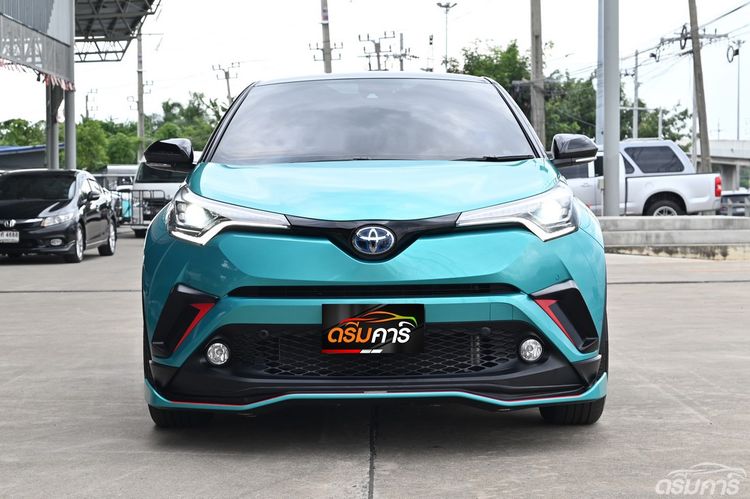 Toyota C-HR 2019 1.8 HV Hi Utility-car ไฮบริด ไม่ติดแก๊ส เกียร์อัตโนมัติ เขียว รูปที่ 2