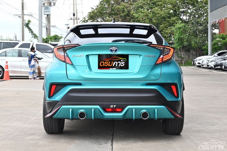 Toyota C-HR 2019 1.8 HV Hi Utility-car ไฮบริด ไม่ติดแก๊ส เกียร์อัตโนมัติ เขียว รูปที่ 4