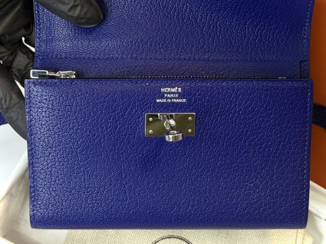 กระเป๋าสตางค์ Hermes Kelly medium wallet รูปที่ 4