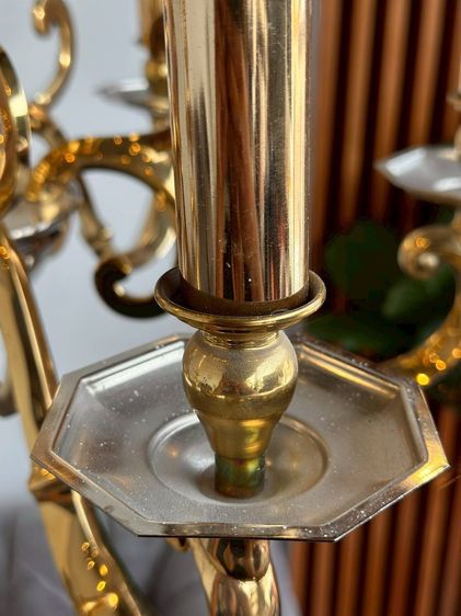 โคมไฟแขวน 6 ก้าน ทองเหลือง  รูปที่ 11