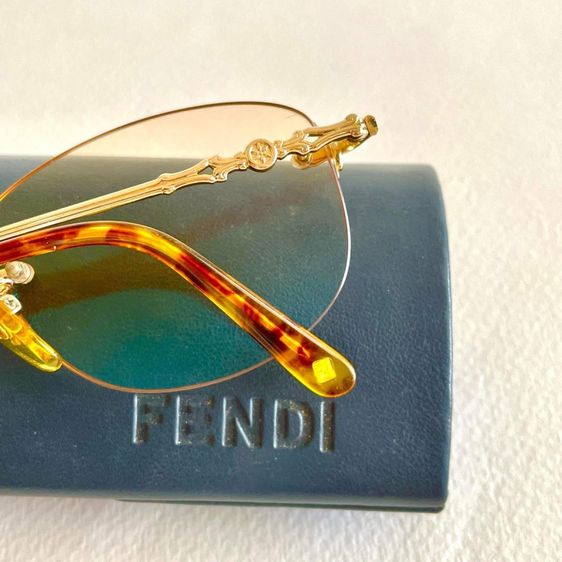 FENDI กรอบแว่นตา แบรนด์แท้ค่ะ  รูปที่ 9
