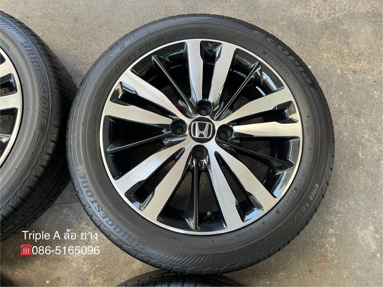 ✨ล้อแม็ก✨Honda Jazz GK ตัวท็อป ขอบ 16 พร้อมยาง 185-55-16 Bridgestone🌟ปี 23🌟 รูปที่ 5