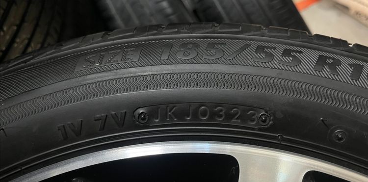 ✨ล้อแม็ก✨Honda Jazz GK ตัวท็อป ขอบ 16 พร้อมยาง 185-55-16 Bridgestone🌟ปี 23🌟 รูปที่ 9