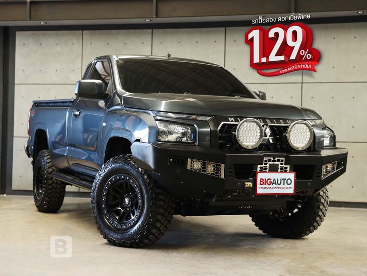รถ Mitsubishi Triton All New 2.4 Pro 4WD Single Cab สี เทา