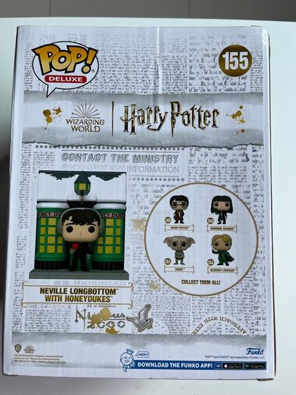 Harry Potter Funko Pop Deluxe 155 ชุดฤดูหนาวถืออมยิ้มสภาพสวยเดิมในกล่อง รูปที่ 4