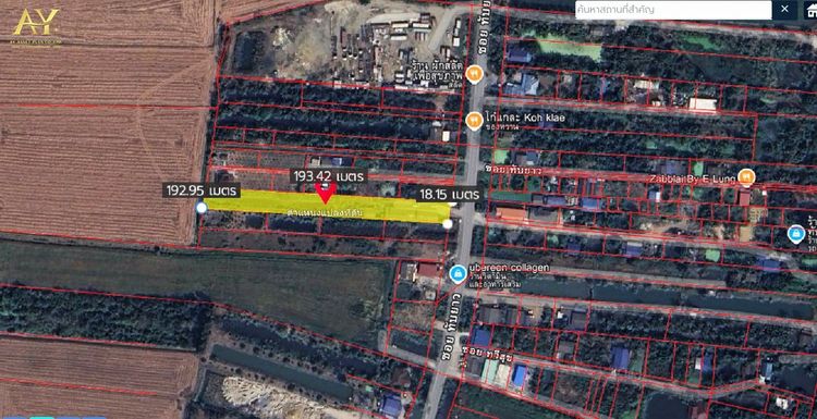 ขายด่วน ที่ดินติดถนน ซอยทับยาว พร้อมสิ่งปลูกสร้าง เขตลาดกระบัง กทม. ขายเพียง 12,500ต่อ ตรว. รูปที่ 4