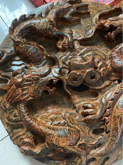 🔥แผ่นหินมังกร“ตัวใหญ่คู่”ที่สุดของความอลังการ  รูปที่ 3