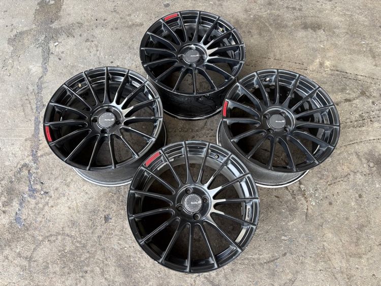 ล้อแม็กขอบ17 RS05RR 4รู100 กว้าง8 ออฟ35 งานKK มีรอยตามการใช้งาน   รูปที่ 3