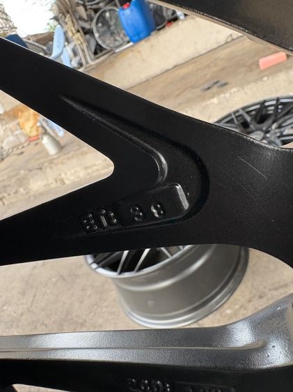 ล้อแม็กขอบ17 SSW 4รู100 กว้าง8 ออฟ38 สีดำ งานไทย สภาพสวยมากๆ (ล้อทำสีมาใหม่เพื่อความสวยงาม ไม่มีซ่อม) รูปที่ 10