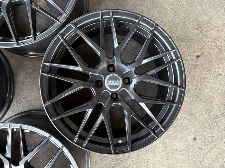 ล้อแม็กขอบ17 SSW 4รู100 กว้าง8 ออฟ38 สีดำ งานไทย สภาพสวยมากๆ (ล้อทำสีมาใหม่เพื่อความสวยงาม ไม่มีซ่อม) รูปที่ 5