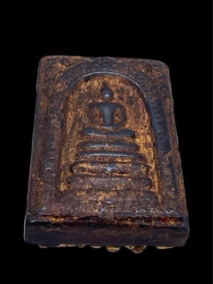 ขายแล้ว พระสมเด็จพิมพ์ใหญ่ ซุ้มครอบแก้วลายไทย เนื้อเมกะพัด – หลังฝังแร่ทอง พร้อมสมเด็จโตลงรักปิดทอง ผิวเดิมสวย  รูปที่ 6