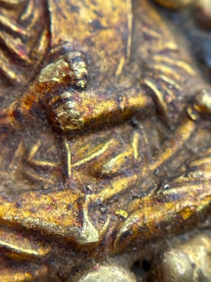 ขายแล้ว พระสมเด็จพิมพ์ใหญ่ ซุ้มครอบแก้วลายไทย เนื้อเมกะพัด – หลังฝังแร่ทอง พร้อมสมเด็จโตลงรักปิดทอง ผิวเดิมสวย  รูปที่ 14