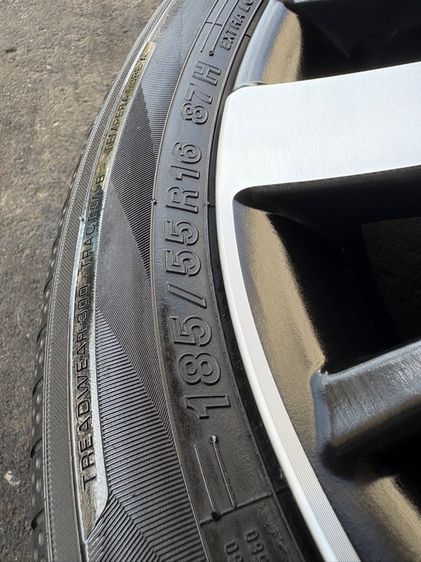 ล้อแม็กขอบ16 HONDA CITY ใส่JAZZ ได้เลยจ้า (ล้อทำสีมาใหม่เพื่อความสวยงาม ไม่มีซ่อม) พร้อมยางYOKOHAMA185-55-16 ปี22 ปีแท้  รูปที่ 8