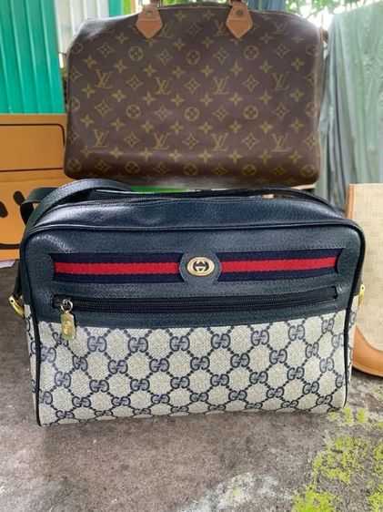 Gucci monogram crossbody bag