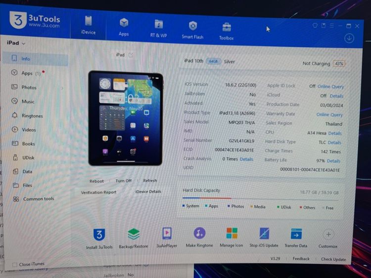 iPad Gen10 wifi 64GB รูปที่ 10