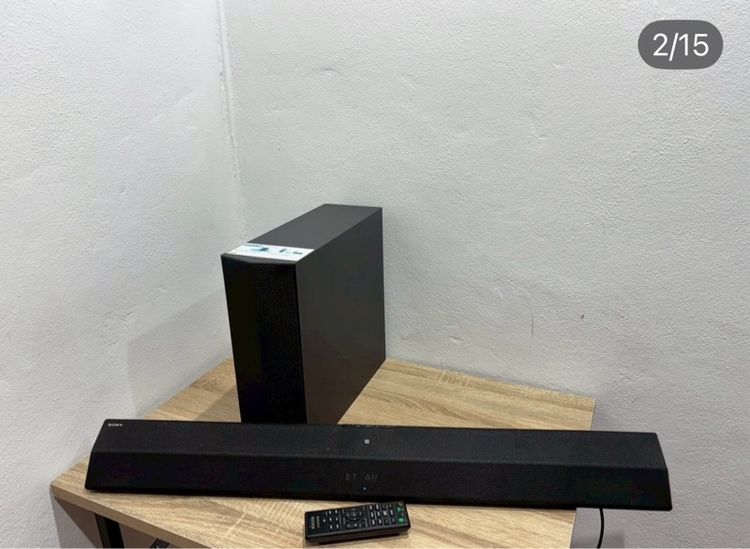🔥SONY CT370  ชุดซาวด์บาร์สภาพโดยรวมยังดีค่ะมีร่องรอยการใช้งานเดิมมาบ้าง เสียงดีมากๆ รูปที่ 2