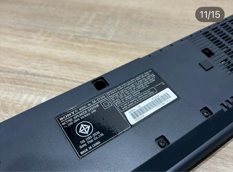 🔥SONY CT370  ชุดซาวด์บาร์สภาพโดยรวมยังดีค่ะมีร่องรอยการใช้งานเดิมมาบ้าง เสียงดีมากๆ รูปที่ 11