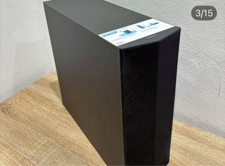 🔥SONY CT370  ชุดซาวด์บาร์สภาพโดยรวมยังดีค่ะมีร่องรอยการใช้งานเดิมมาบ้าง เสียงดีมากๆ รูปที่ 3