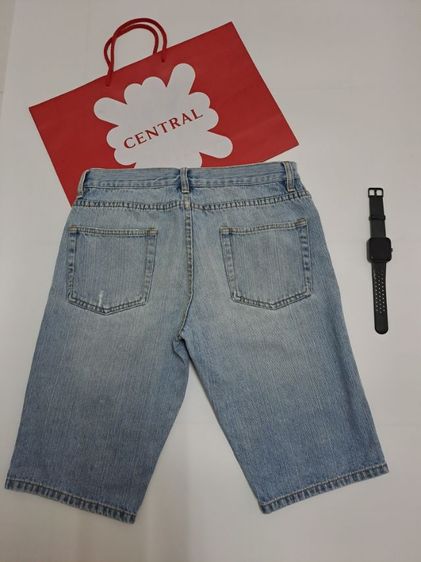 กางเกงยีนส์ขาสั้น แบรนด์ Topman‼️ รูปที่ 2