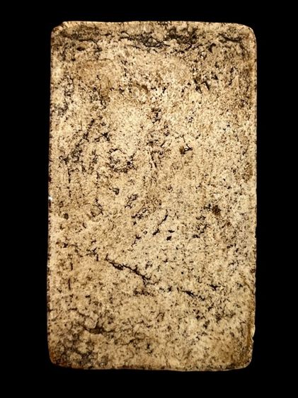 พระหลวงปู่ทวดพิมพ์สี่เหลี่ยมโรยพระธาตุเนื้อสีขาวสมเด็จ (010) รูปที่ 2