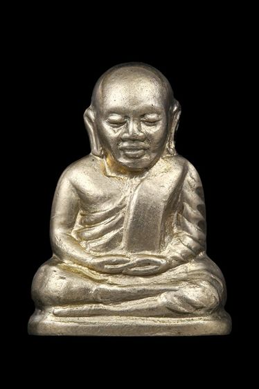 รูปหล่อ 14-15 หลวงพ่อเงิน วัดบางคลาน เนื้ออัลปาก้า