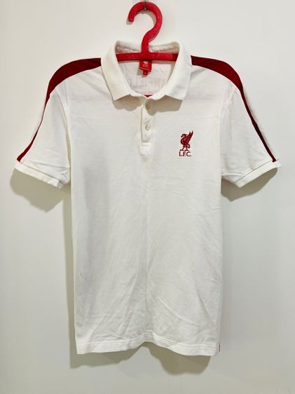 เสื้อโปโล Liverpool แท้ 💯 size L วัดจริงขนาด อก 21 หน้า 27 หลังยาว 28 นิ้ว สภาพใหม่มาก สีขาวจั๊ว ทรงสวย เนื้อผ้าดีมาก หายากน่าสะสมครับ