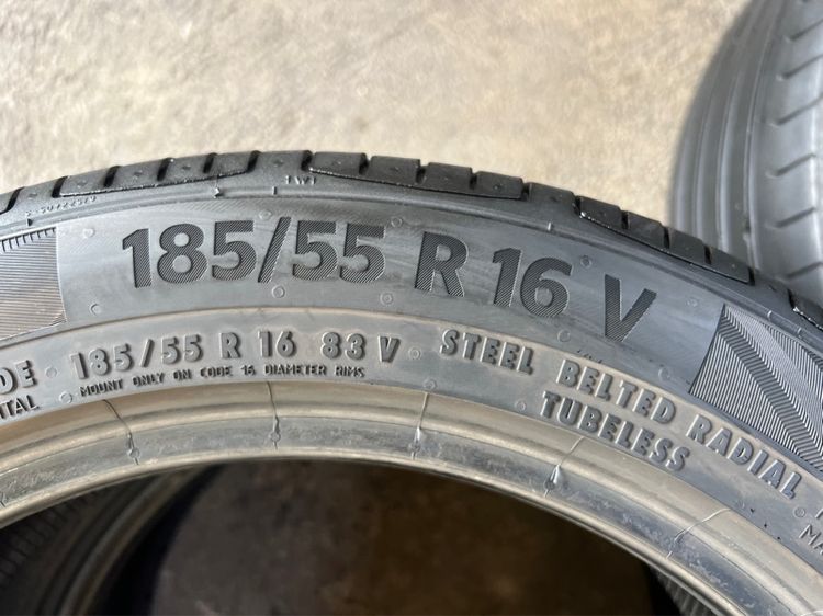 ยาง Continantal 185 55 16 ปี23 คู่ 1000 บาท รูปที่ 5