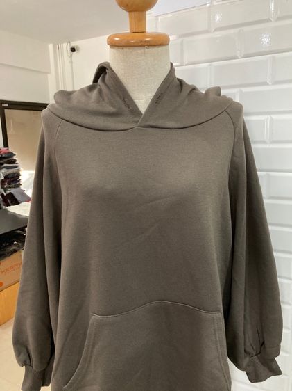 แขนยาว น้ำตาล ฟรีไซส์ สเวตเชิ้ต อื่นๆ เสื้อสเวตเตอร์ฮู้ด F