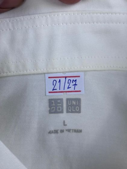 เสื้อเชิ้ต UNIQLO แท้ 💯 size L วัดจริงเอว 21 ยาว 27 นิ้ว สภาพใหม่มาก ทรงสวย เนื้อผ้าดียืดหยุ่นดีมากครับ รูปที่ 3