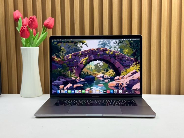 MacBook Pro 15-inch,2019 Four Thunderbolt 3 ports Intel Core i7 Ram16GB SSD256GB SpaceGray รูปที่ 2