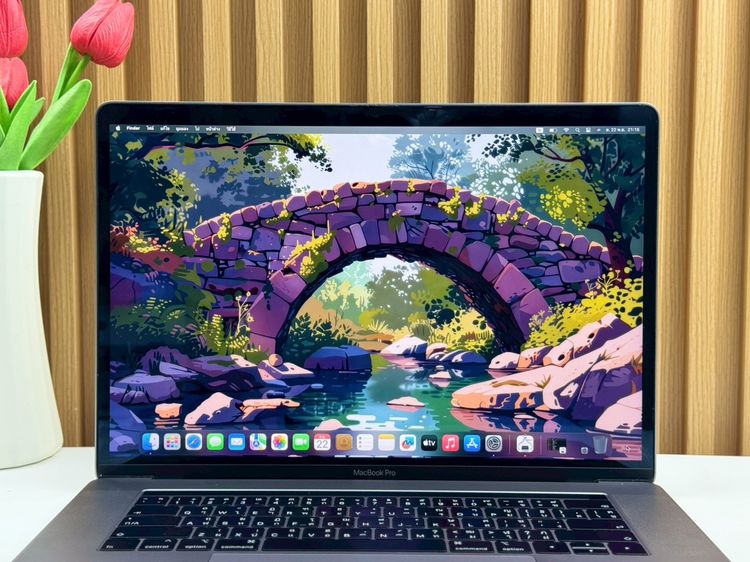 MacBook Pro 15-inch,2019 Four Thunderbolt 3 ports Intel Core i7 Ram16GB SSD256GB SpaceGray รูปที่ 5