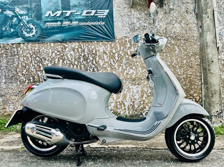 Vespa SPRINT 150 IGET Abs ปี2021 วิ่ง4000โล กุญแจชิพ2ดอก สด-ผ่อน รูปที่ 11