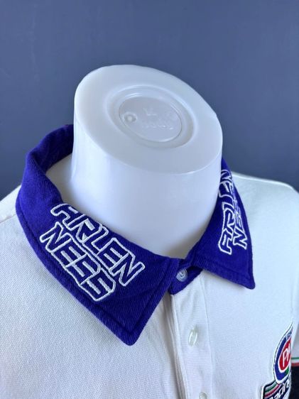 เสื้อโปโล Aprilia แท้ 💯size วัดจริงอก 22.5-23 ยาว 28 สภาพใหม่มาก ลายสวย ดีเทลสวย เนื้อผ้าดีระบายอากาศดีใส่สบายครับ หายากน่าสะสมครับ รูปที่ 3