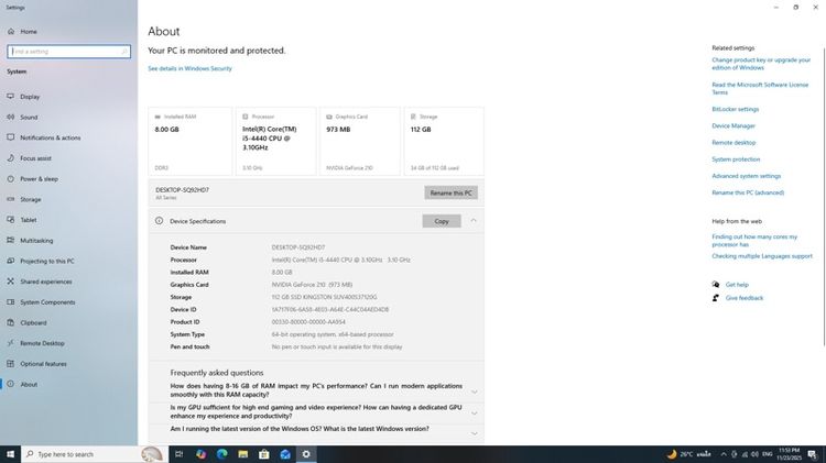 (เฉพาะCPU) คอมพิวเตอร์ CPU Core i5 4440 รูปที่ 10