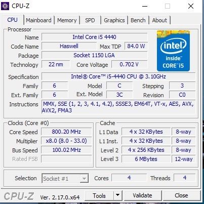 (เฉพาะCPU) คอมพิวเตอร์ CPU Core i5 4440 รูปที่ 5