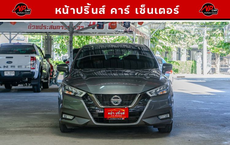 Nissan Almera 2021 1.0 VL Sedan เบนซิน ไม่ติดแก๊ส เกียร์อัตโนมัติ เทา รูปที่ 2